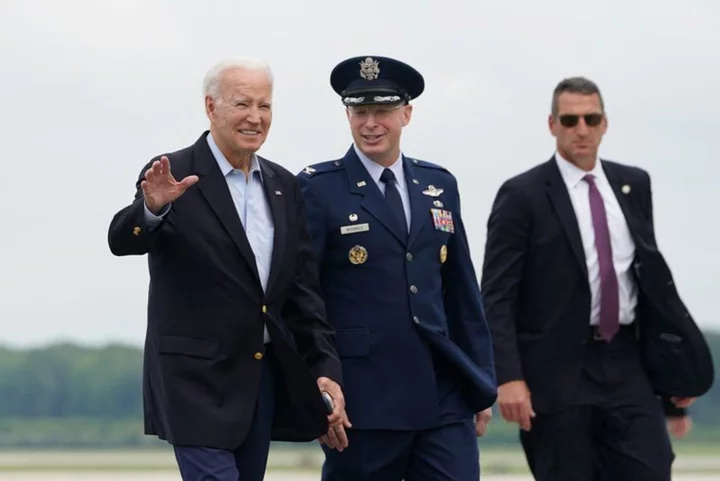 Biden begins three-nation tour with stop in London