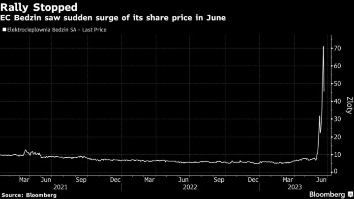 Utility’s Mystery 952% Rally Prompts Polish Regulator Probe