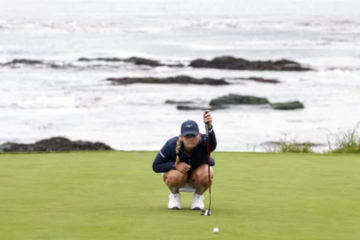 Bailey Tardy brings her best to Pebble Beach for early lead at US Women's Open