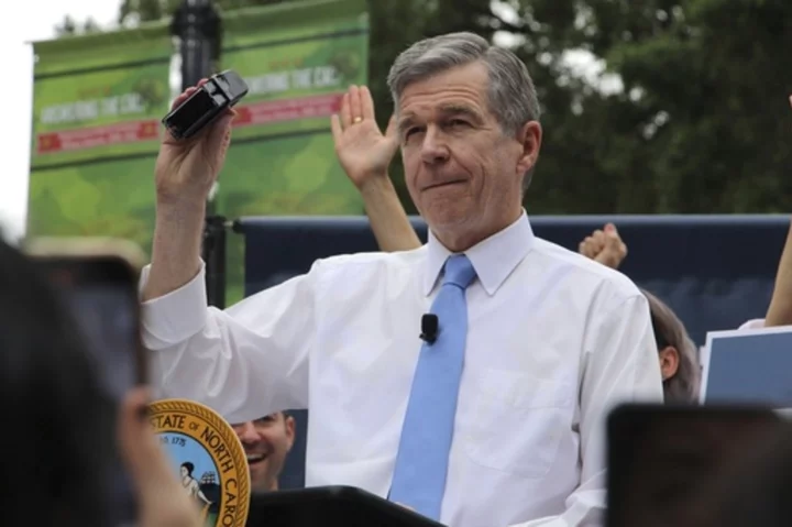 North Carolina governor vetoes trio of LGBTQ+ restrictions in ongoing fight with GOP supermajority