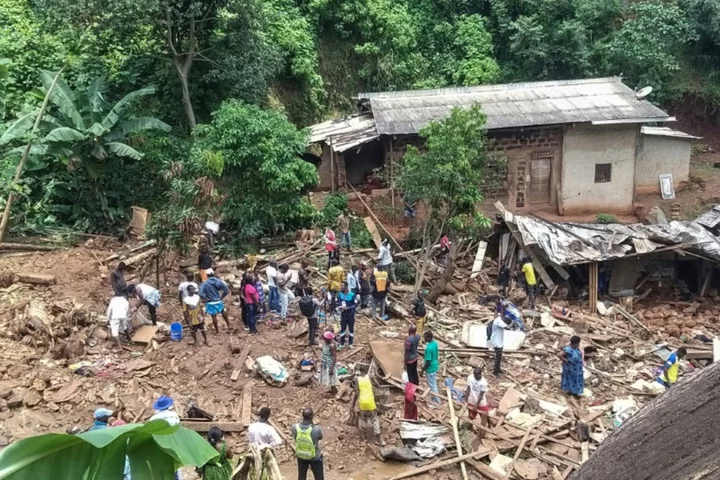 Landslide triggered by heavy rain kills 27 in Cameroon