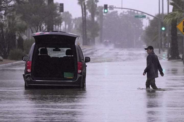 Southern California braces for more floods as tropical storm soaks region from coast to desert