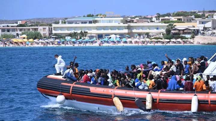 Lampedusa: Italy recovers body of newborn baby from migrant boat