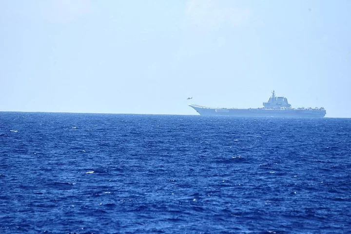 China's aircraft carrier Shandong returns to home port after show of might