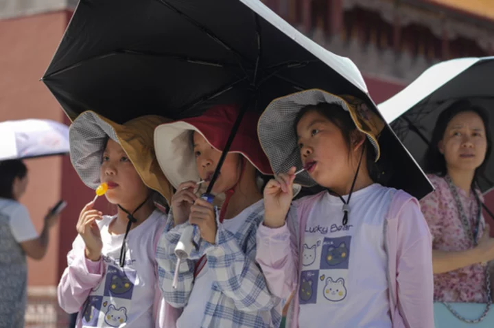 Chinese cities open air raid shelters for heat relief as extreme temperatures lead to deaths