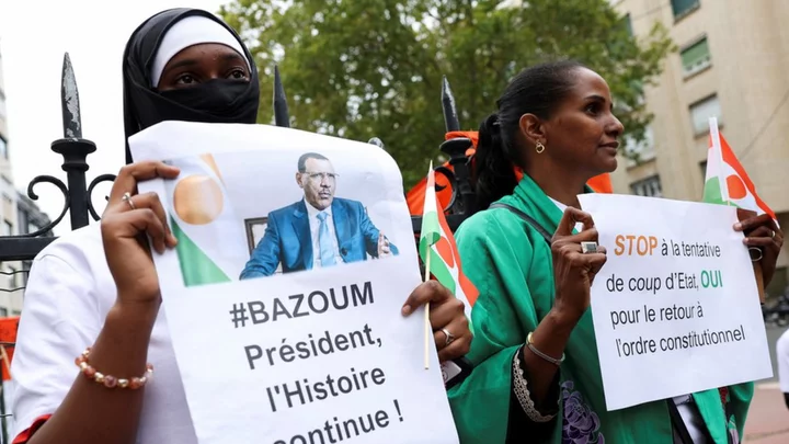 US concerned for ousted Niger president Mohamed Bazoum's health