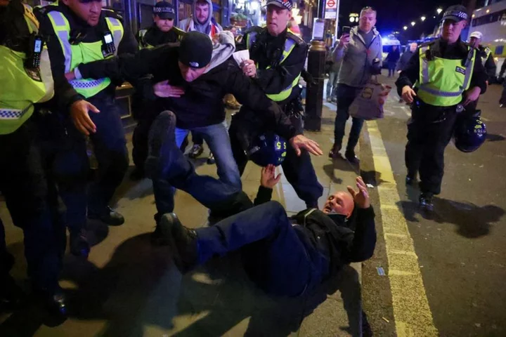 London police arrest over 120 as pro-Palestinian rally draws counter-protests