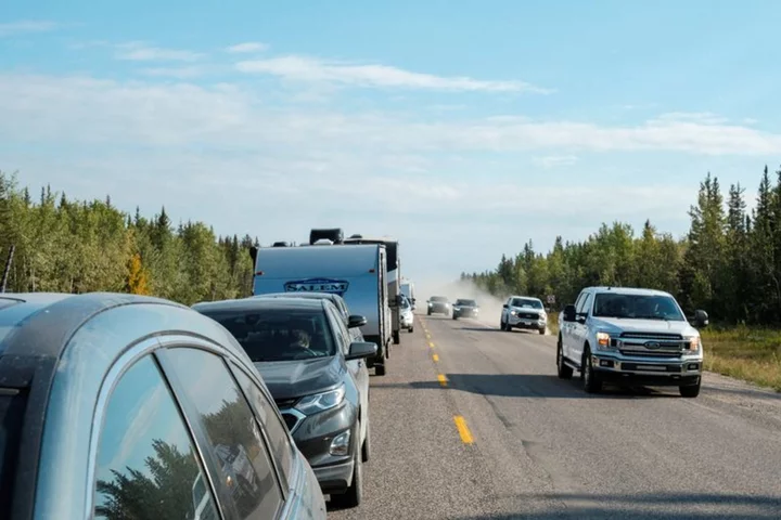 British Columbia on high alert as wildfires force emergency, disrupt main highway