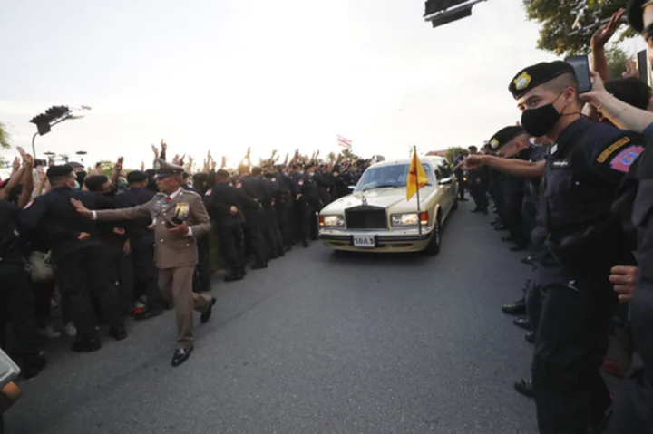 Verdict due for 5 protesters accused of blocking Thai queen's car. Law allows the death penalty