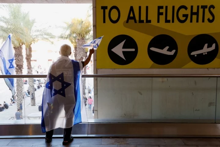 Several airlines suspend flights after attack on Israel