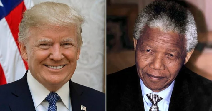 'Legend in his own mind': Trump blasted for Nelson Mandela comparison amid criminal charges against him