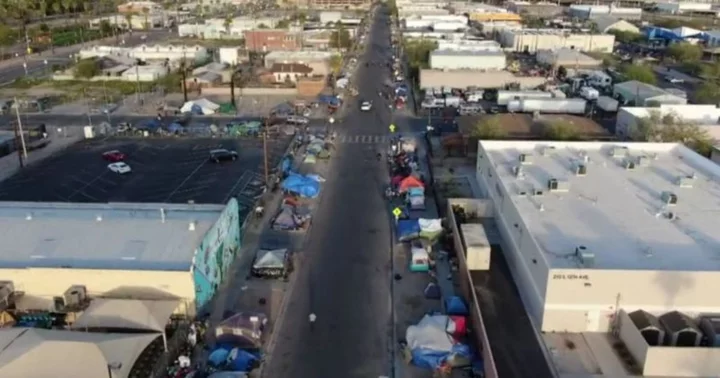 Phoenix cleanup at 'The Zone' may have just pushed homeless people to find new places in the area