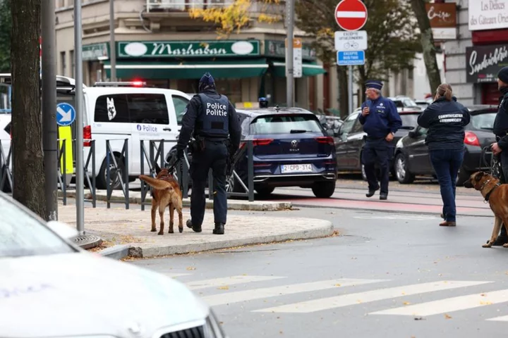 Suspected Brussels gunman who killed two Swedes dies after being shot by police