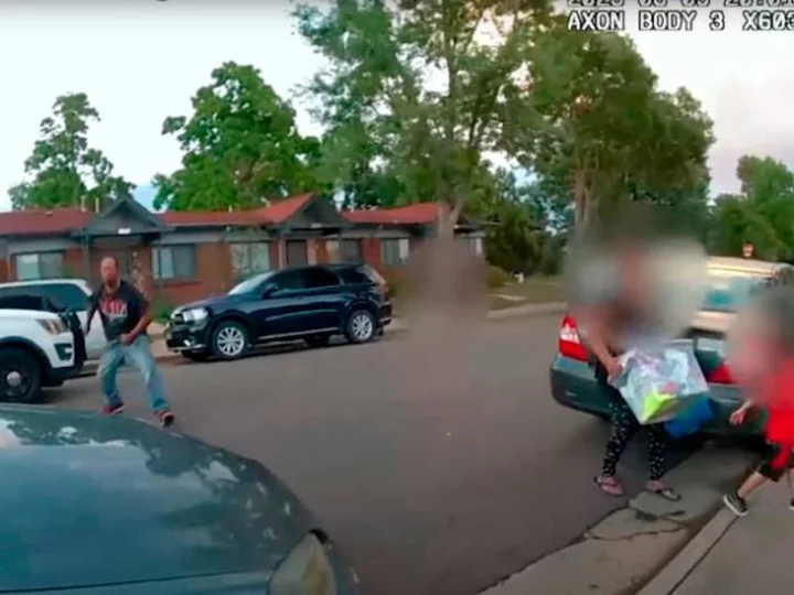 Newly released video shows Denver police officer fatally shooting a man holding a marker, which police say the officer believed was a knife