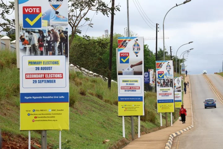 Eswatini holds parliamentary elections under monarch's control