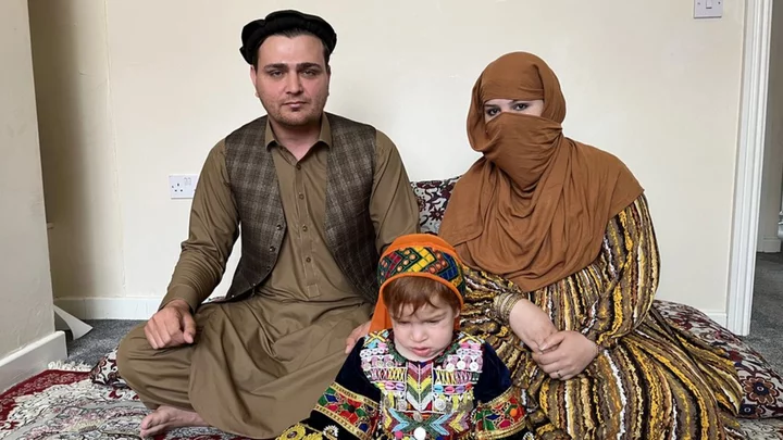 Afghan interpreter's tears of joy over son's visa decision