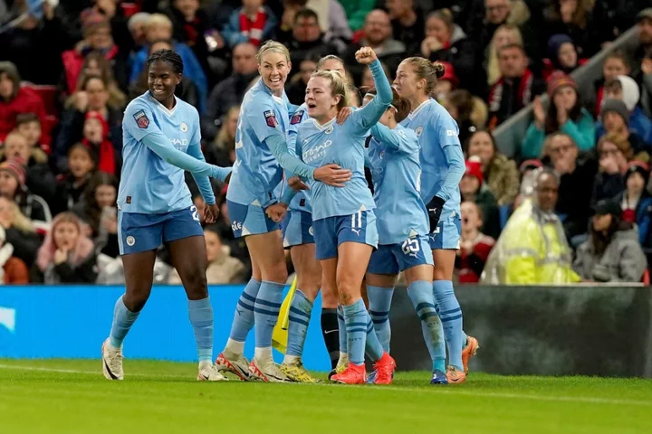 Manchester City bounce back to beat derby foes Manchester United in WSL clash