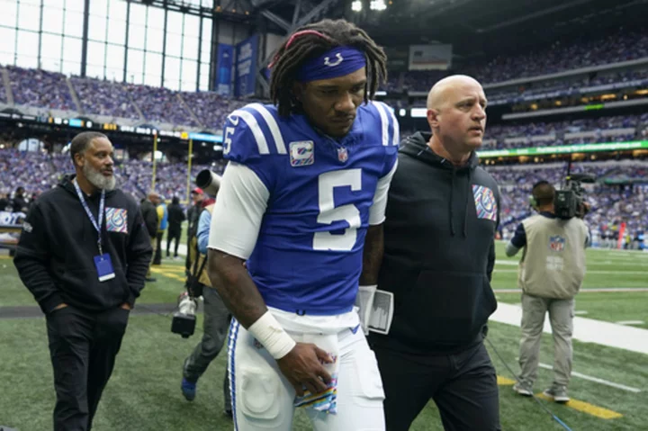 Colts QB Anthony Richardson opts for season-ending surgery on injured throwing shoulder