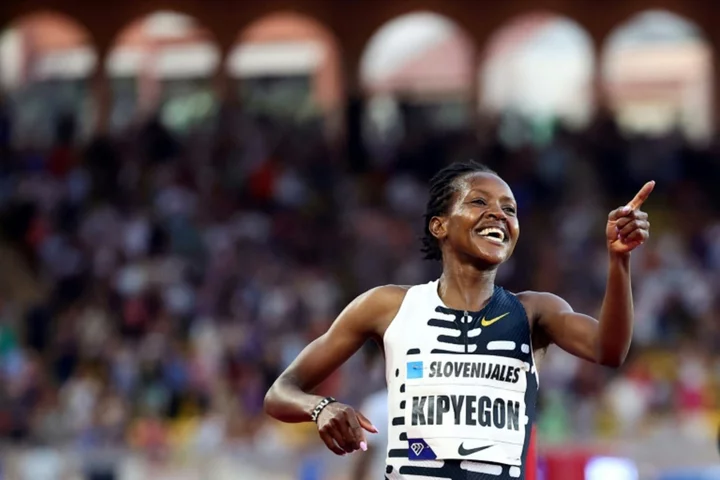 Record-breaker Kipyegon, Warholm set Monaco Diamond League alight