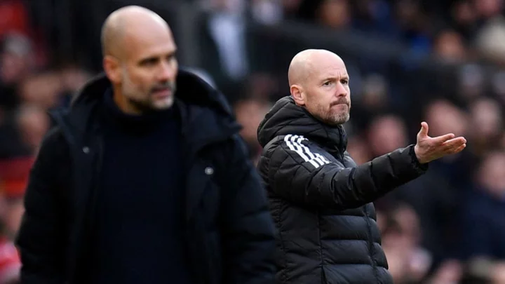 Erik ten Hag dismisses Man Utd 'motivation' of stopping Man City treble