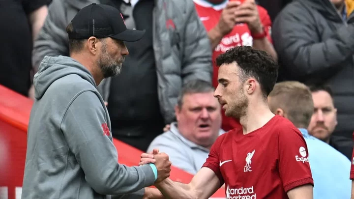 Diogo Jota reveals Jurgen Klopp blamed him for hamstring injury in Tottenham celebrations