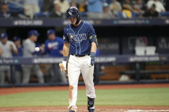 Rays' 13-0 start a memory after losing 2 straight to Rangers for quick postseason exit