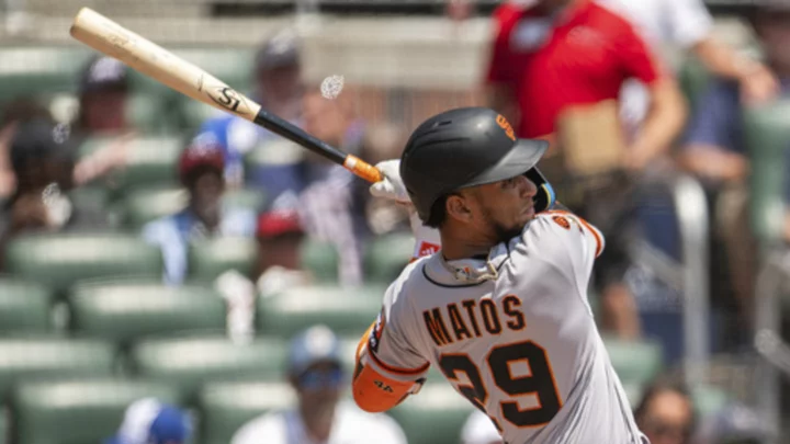 Joc Pederson's bases-loaded walk in 9th lifts Giants to 4-3 win over Braves