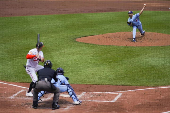 Rutschman, Hays HRs back Wells' sharp pitching performance as Orioles beat Blue Jays 4-2