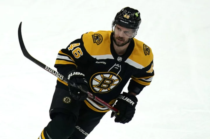 Longtime Boston Bruins center David Krejci announces retirement at age 37