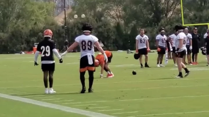 VIDEO: Joe Burrow Injured, Carted Off During Bengals Practice