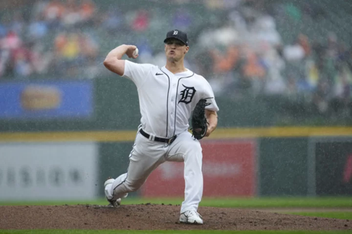 Tigers have a combined no-hitter against Blue Jays through 7 innings