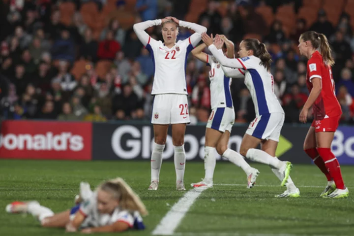 Women's World Cup co-host New Zealand tries to avoid elimination in match against Switzerland