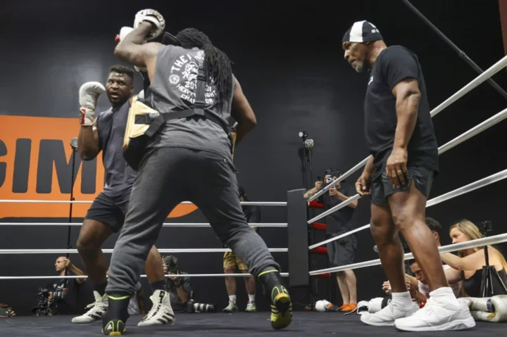 Mike Tyson helping Ngannou plot Fury ambush