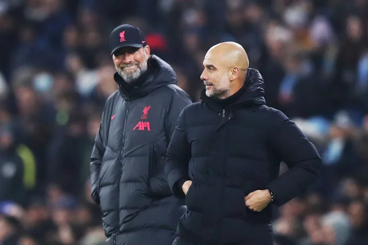 Pep Guardiola puts Jurgen Klopp on pedestal as ‘by far’ his biggest career rival