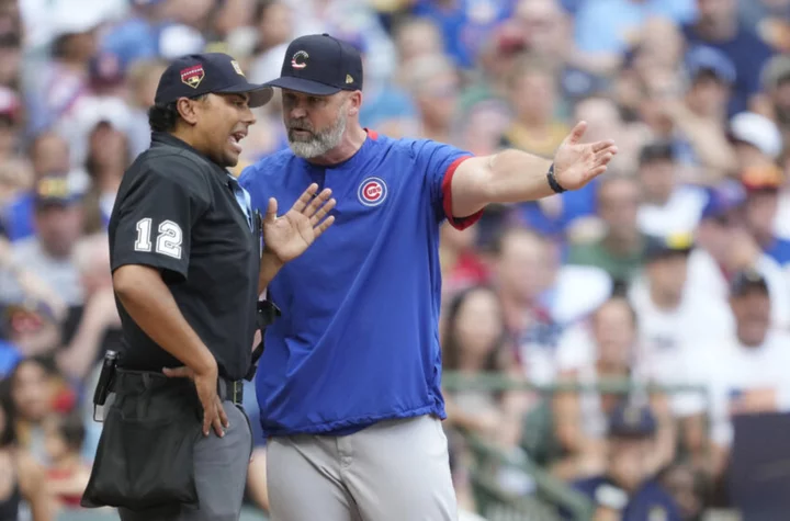 Ump show: David Ross obliterates umpire decisions in profane rant