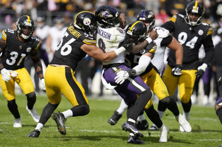 Mistakes cost the Ravens a chance for a firm hold on first place in the AFC North