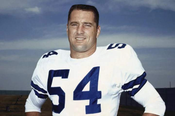 Chuck Howley of the Cowboys is the only Super Bowl MVP from a losing team. Now he's a Hall of Famer