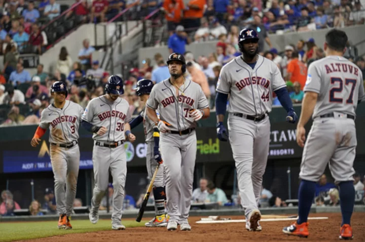 After pounding the Rangers this past week, the Astros have a chance to take control in the AL West