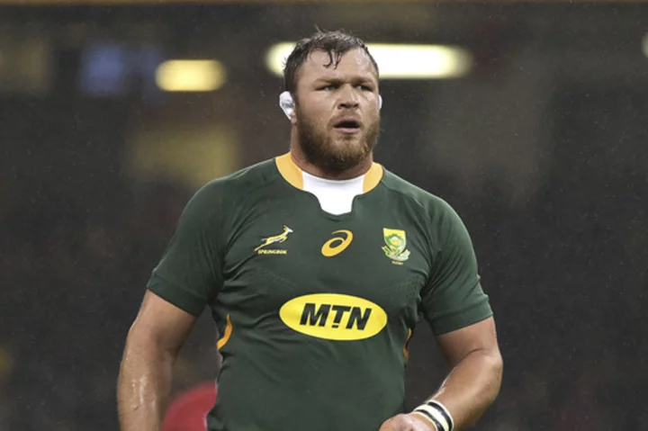 Vermeulen to captain Springboks vs. Australia and Libbok starts at No. 10