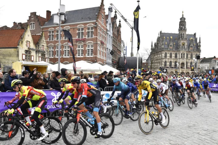 Cyclist Filip Maciejuk given a 30-day ban for causing a mass crash at the Tour of Flanders