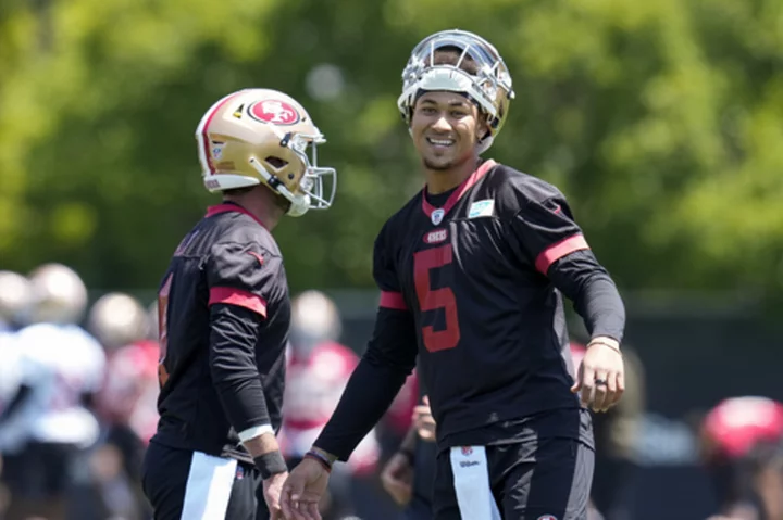 49ers QB Trey Lance happy in San Francisco despite uncertain status