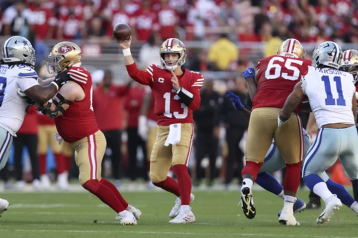 The 49ers offense more than carrying its weight during perfect start to the season