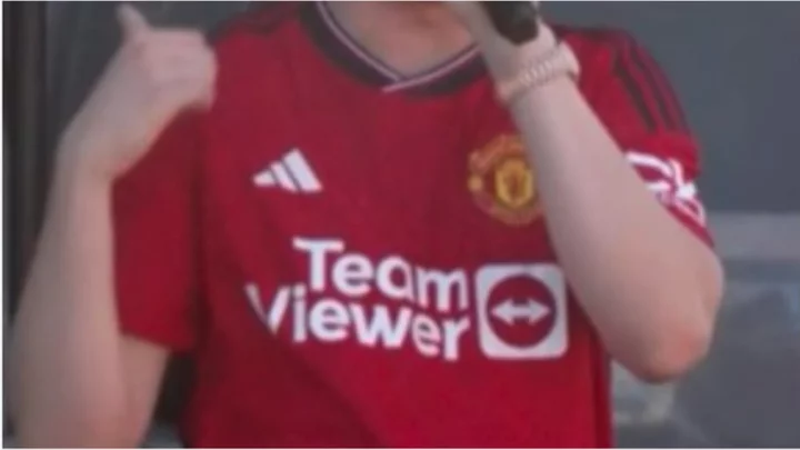 Man Utd respond to Glastonbury kit leak by Aitch