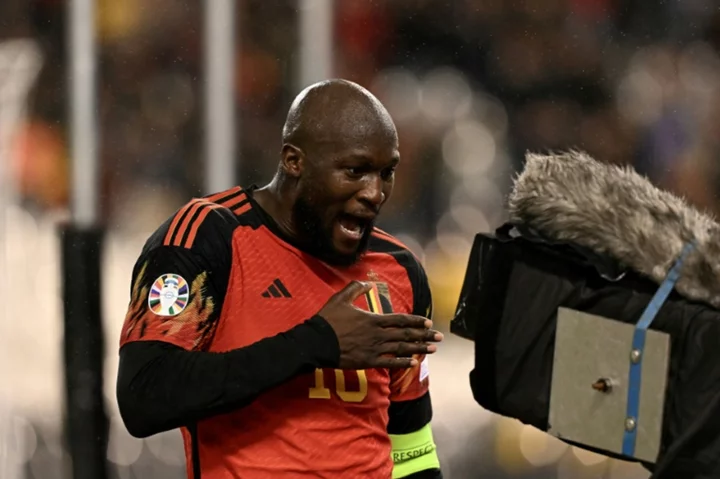 Lukaku scores four in Belgium win, Serbia qualify for Euro 2024