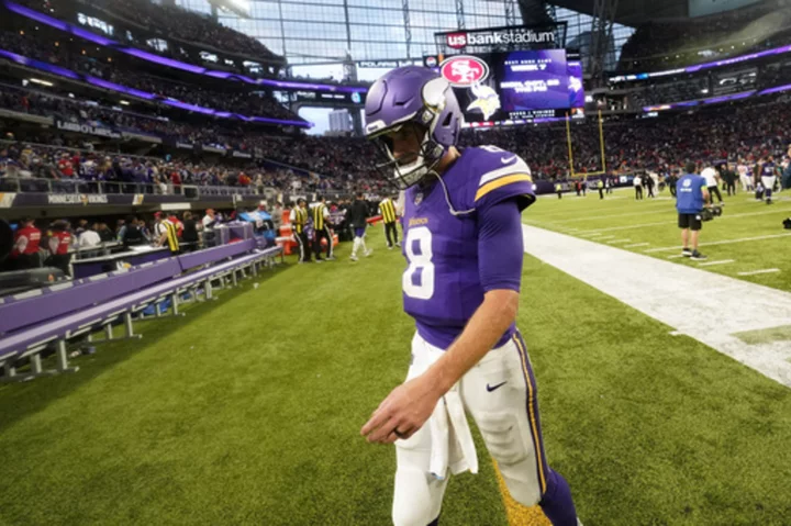 Vikings' offense out of sync as the team equals loss total from last season