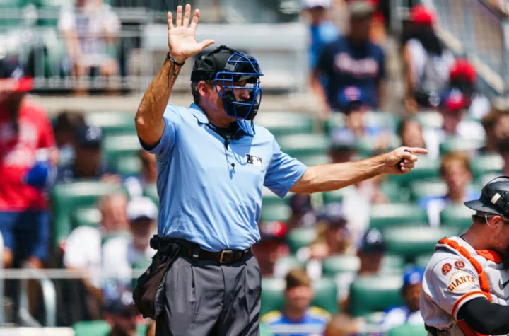 Braves broadcast slams Angel Hernandez for terrible call on Marcell Ozuna (Video)