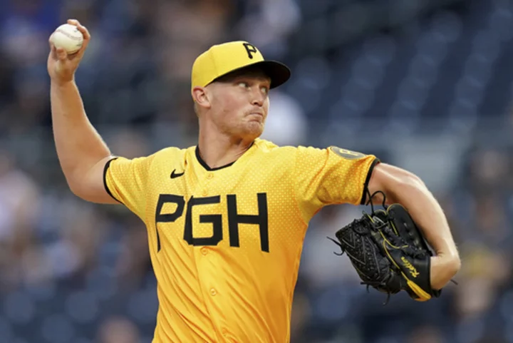 Mitch Keller pitches eight scoreless innings and Pirates hold off Cubs 2-1