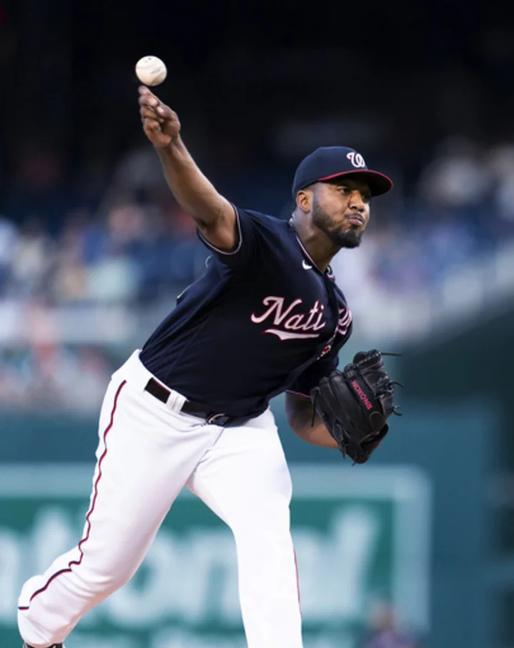 Chisholm's 3-run homer helps Marlins defeat Nationals 6-1 to get back to .500