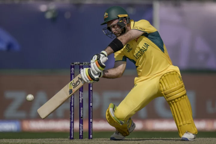 Australian cricketer Maxwell to miss World Cup match with a concussion after falling off golf cart