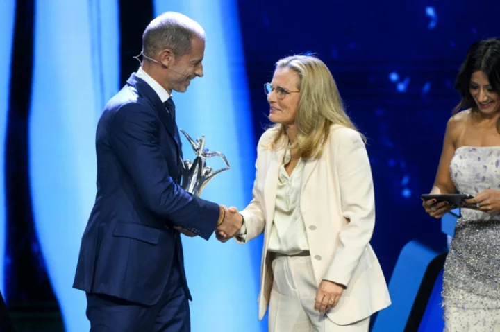 England coach Wiegman dedicates award to Spain women's team amid Rubiales row